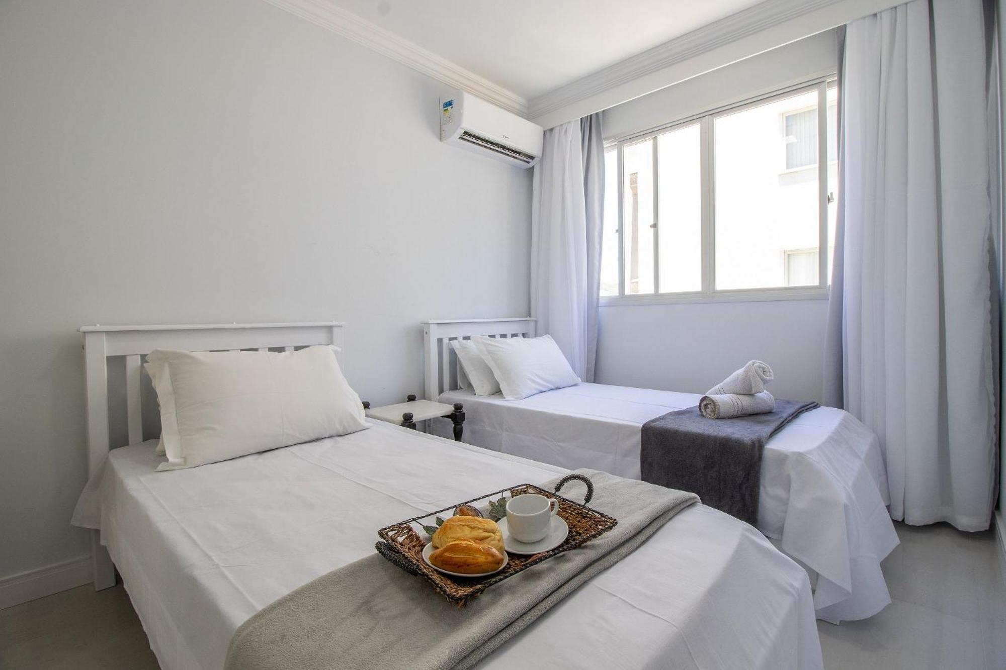 Alf132a - Quadra-mar, 3 Dr, Totalmente Climatizado Apartamento *