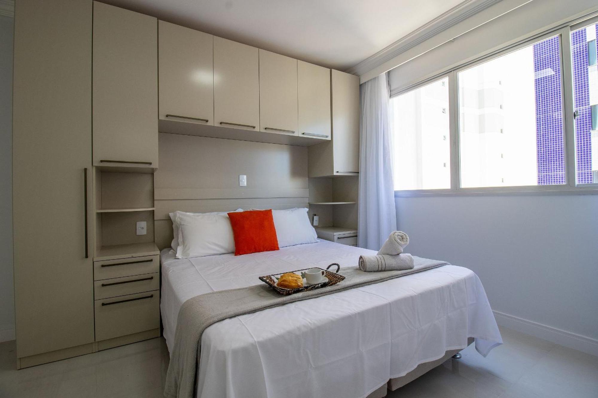 Alf132a - Quadra-mar, 3 Dr, Totalmente Climatizado Apartamento *