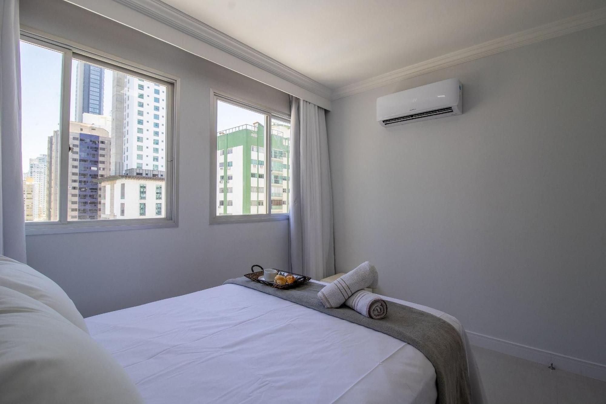 Apartamento Alf132a - Quadra-mar, 3 Dr, Totalmente Climatizado